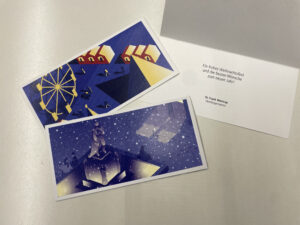 Weihnachtskarte für den Oberbürgermeister