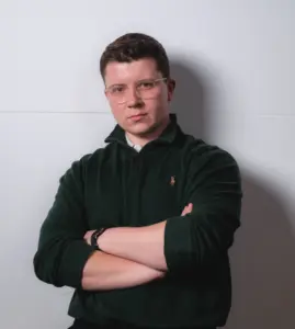 Ein Leitsystem in Enzblau